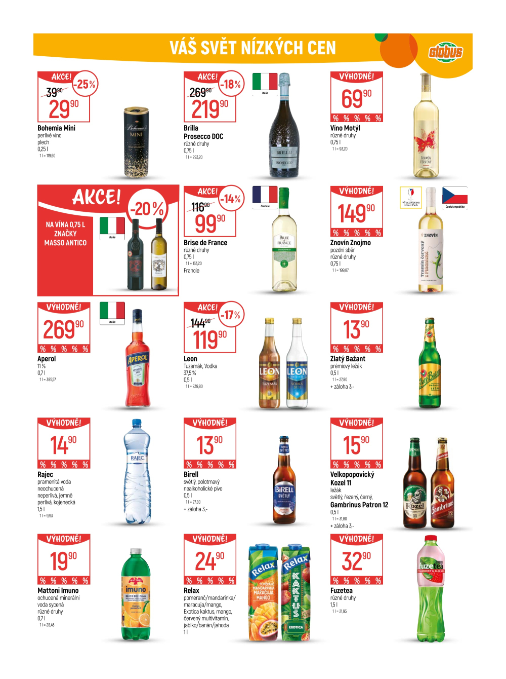 Leták Globus leták Olomouc - strana 22