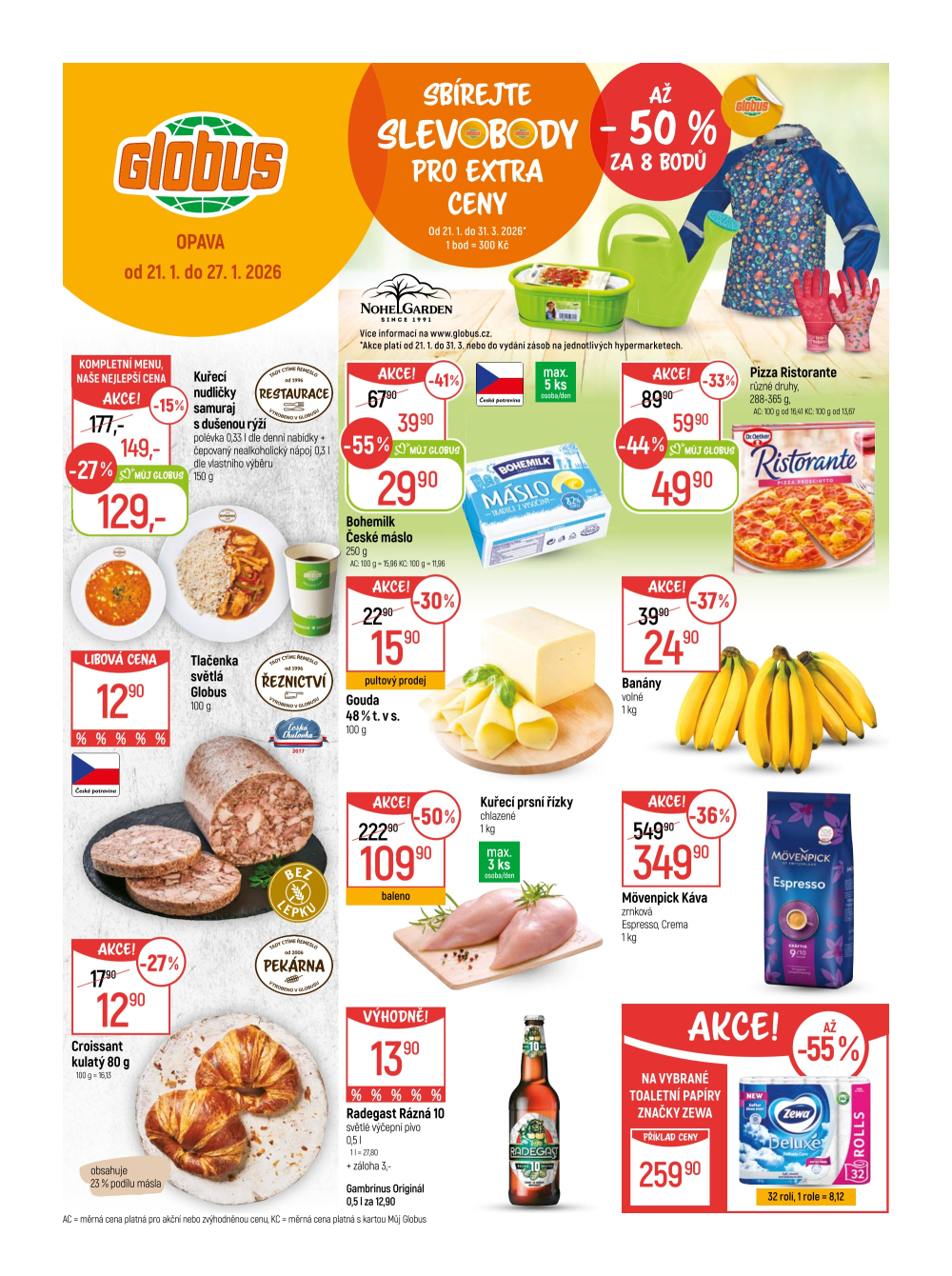 Leták Globus leták Opava - strana 1