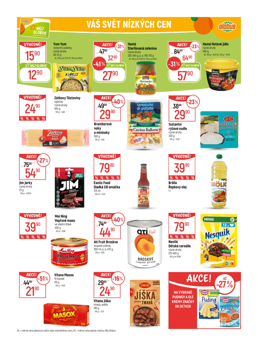 Leták Globus leták Chotikov (Plzeň) - strana 19