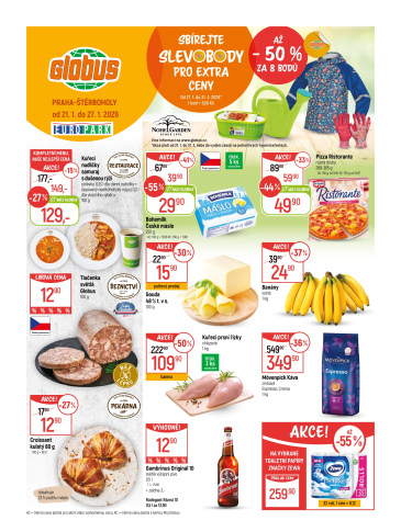 Globus leták Praha - Štěrboholy