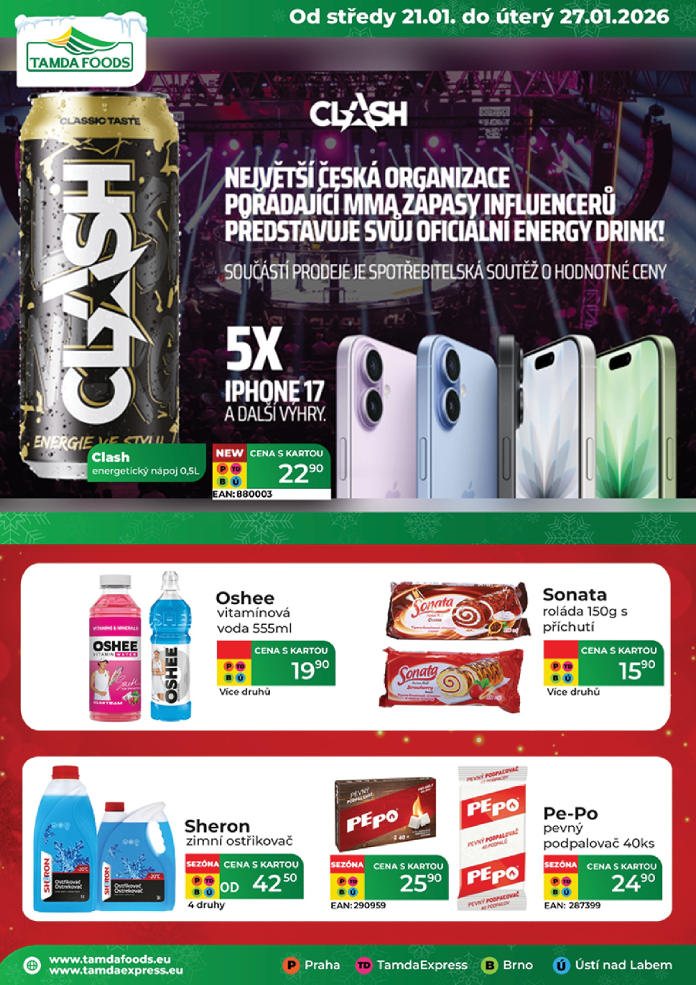 Leták TAMDA FOODS leták - strana 1