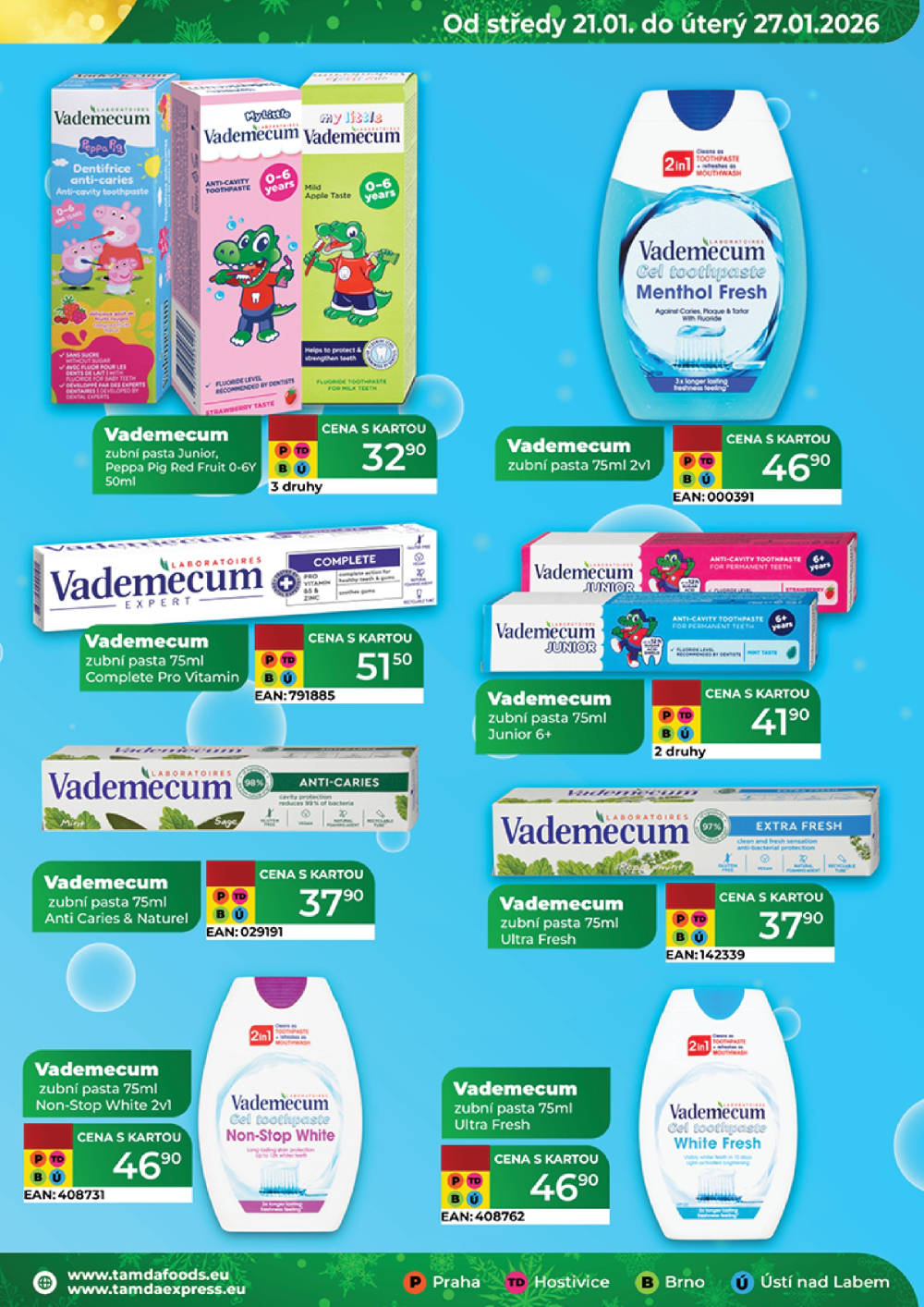 Leták TAMDA FOODS leták - strana 37