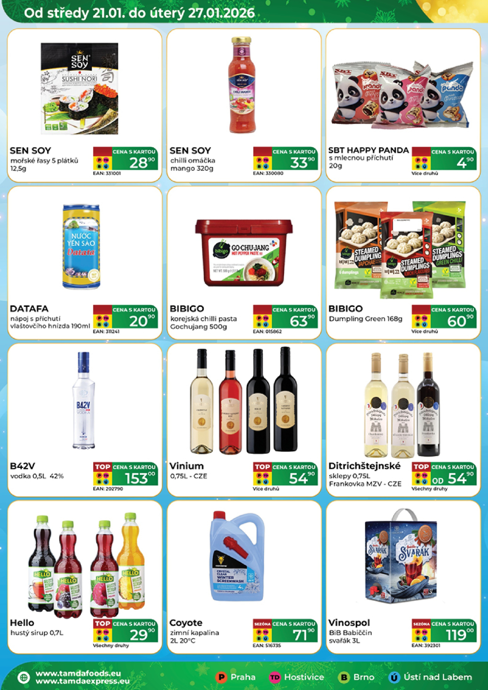 Leták TAMDA FOODS leták - strana 4