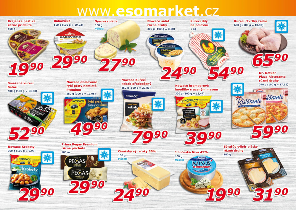 Leták ESO MARKET leták - strana 3