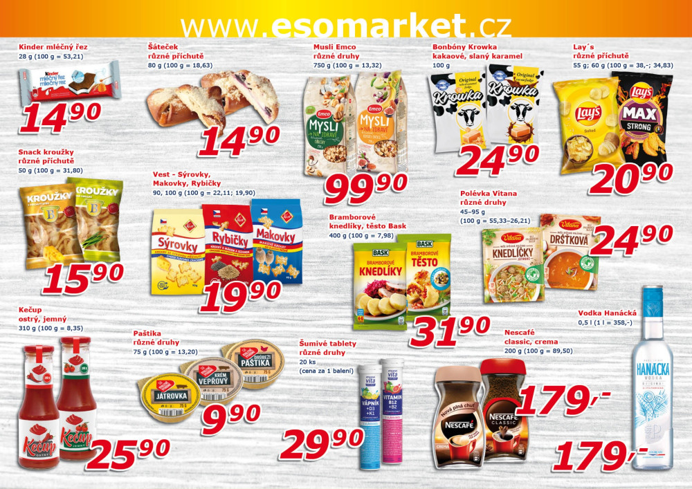 Leták ESO MARKET leták - strana 5