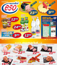 Akční leták ESO MARKET 