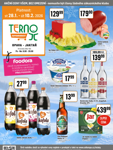 TEMPO leták - Terno Opava - Jaktář