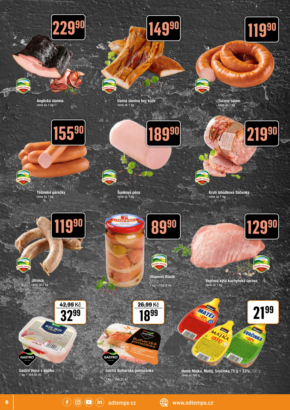 Leták TEMPO leták - Terno Opava - Jaktář - strana 6