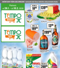 Akční leták TEMPO 