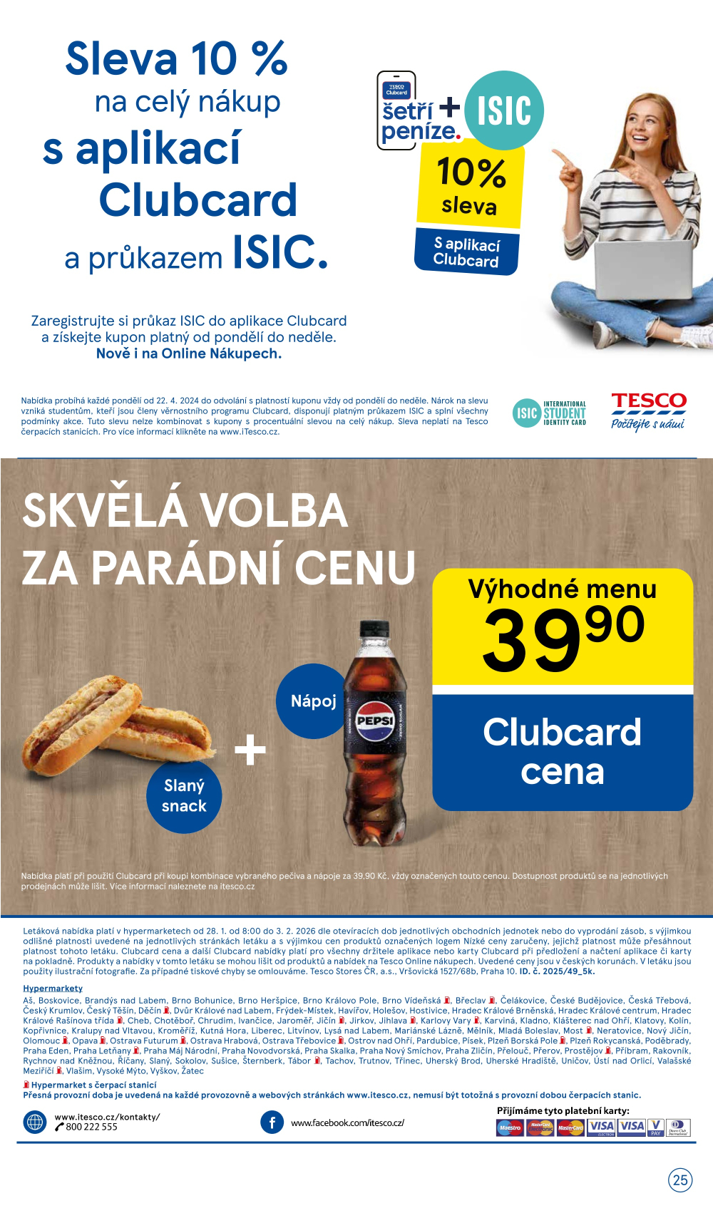 Leták Tesco hypermarket leták - strana 25
