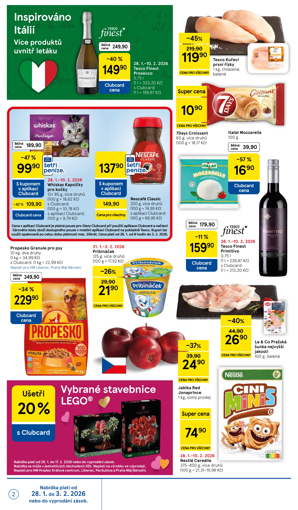 Leták Tesco hypermarket leták - strana 2