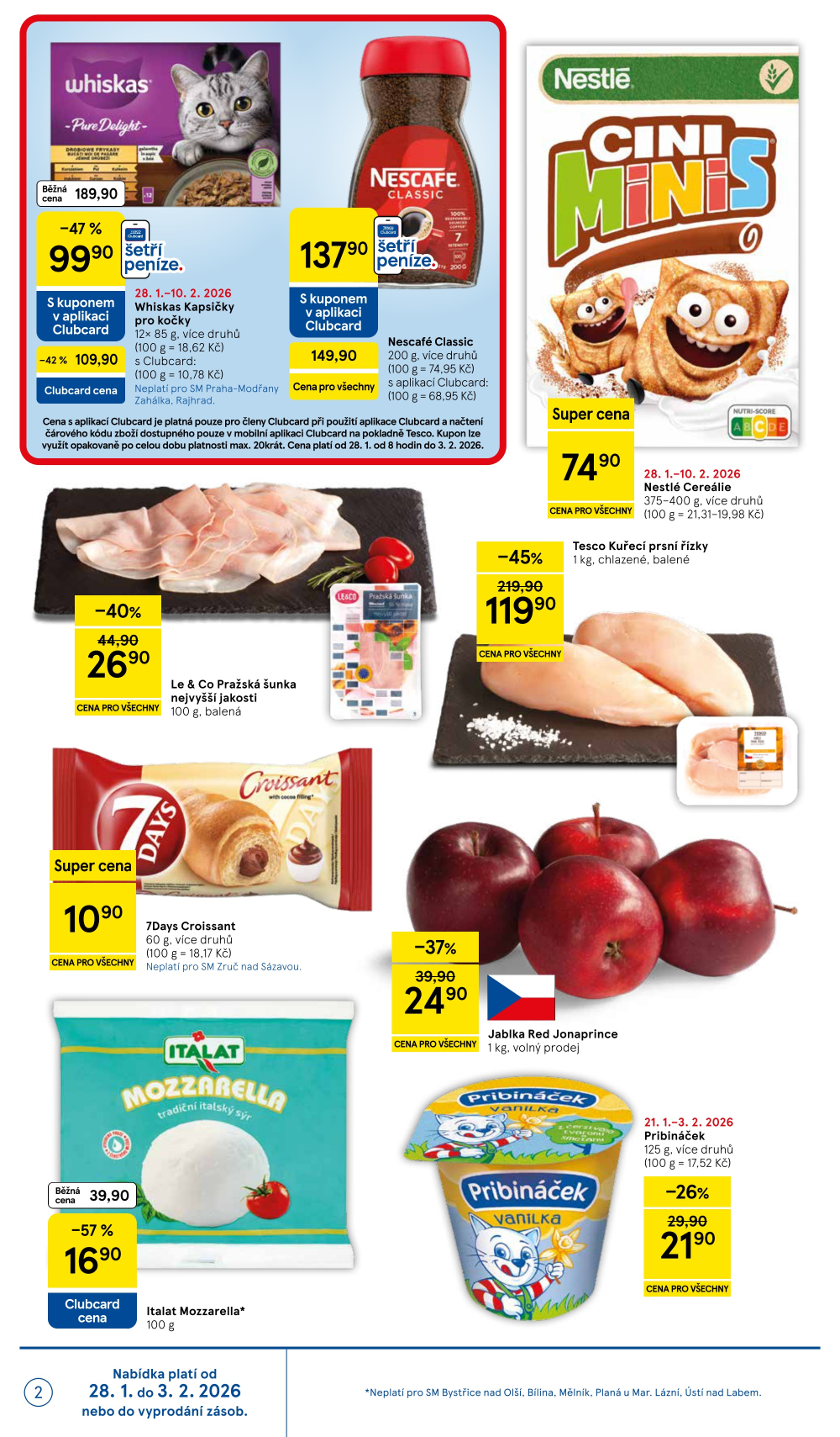 Leták Tesco supermarket leták - strana 2