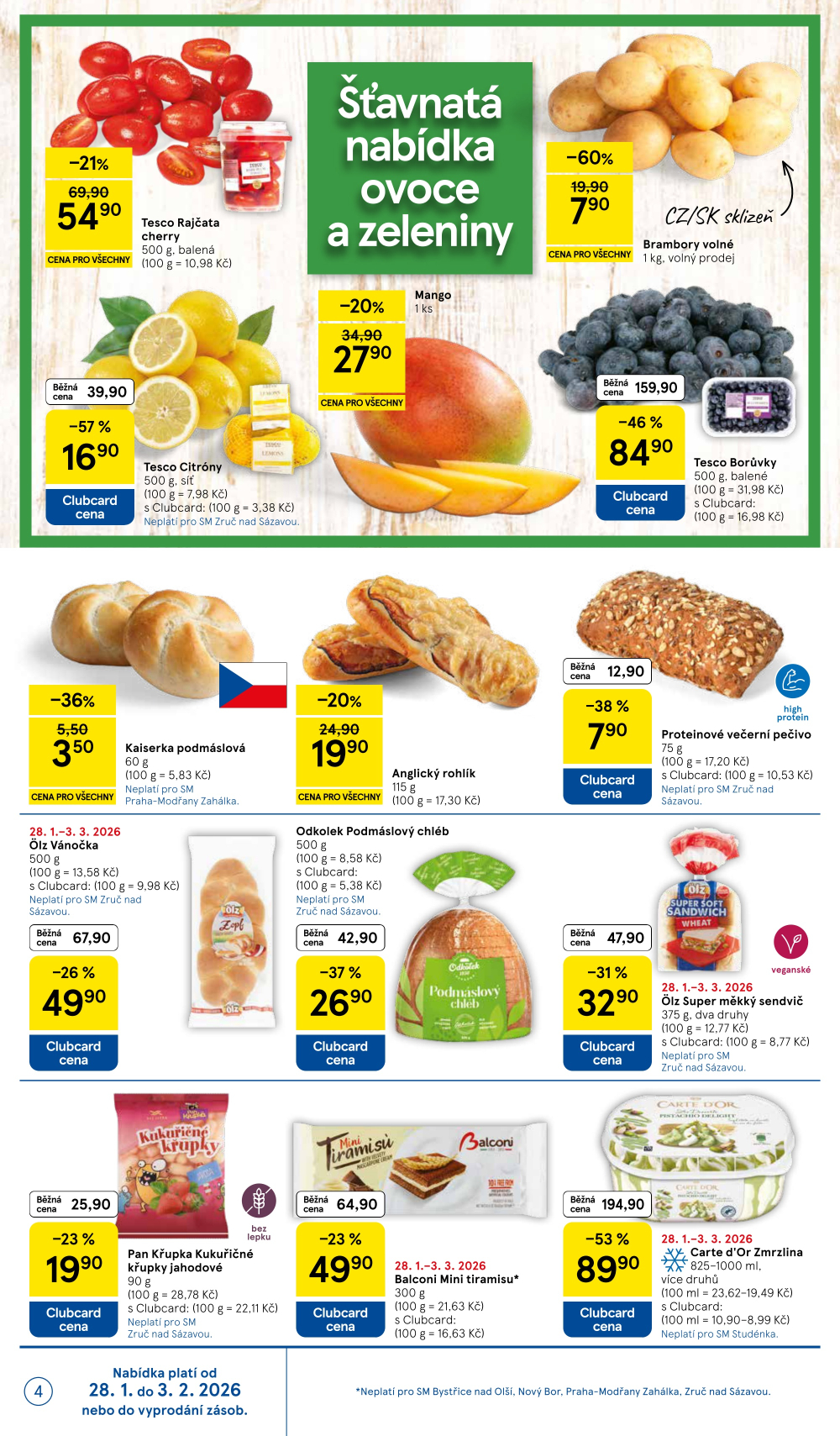 Leták Tesco supermarket leták - strana 4