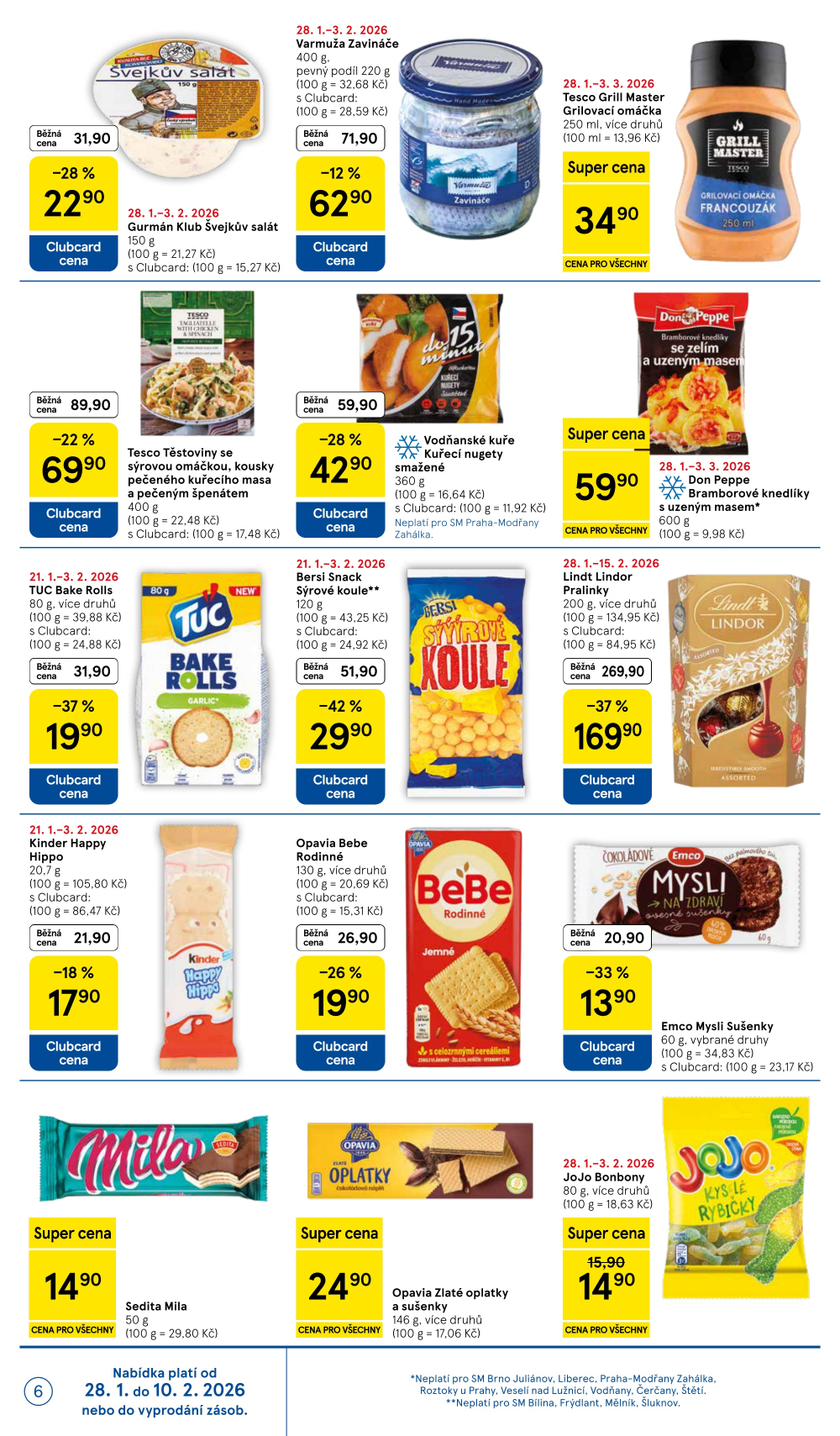 Leták Tesco supermarket leták - strana 6