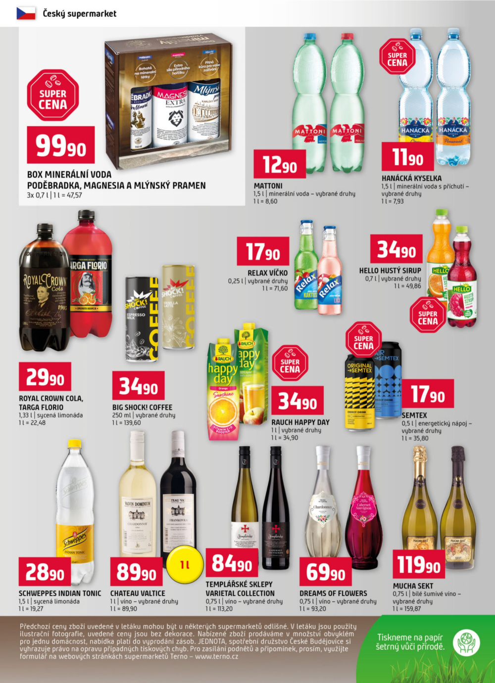 Leták Terno leták - České Budějovice, Týn nad Vltavou, Bechyně, Trhové Sviny, Třeboň, Borovany - strana 12