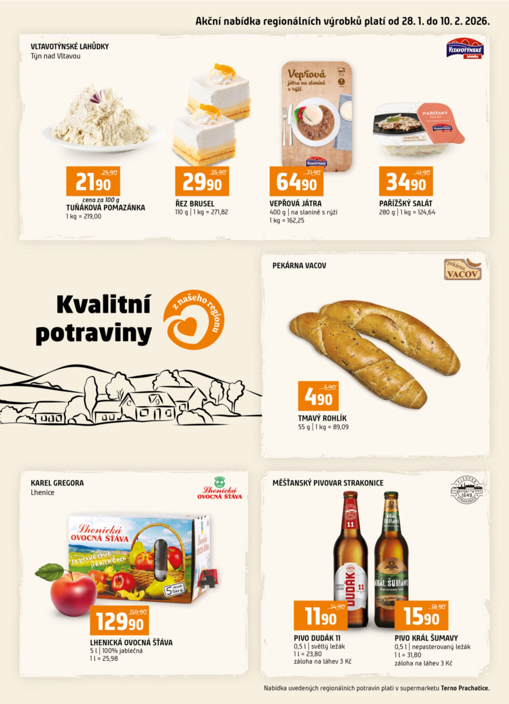 Leták Terno leták - Prachatice - strana 16