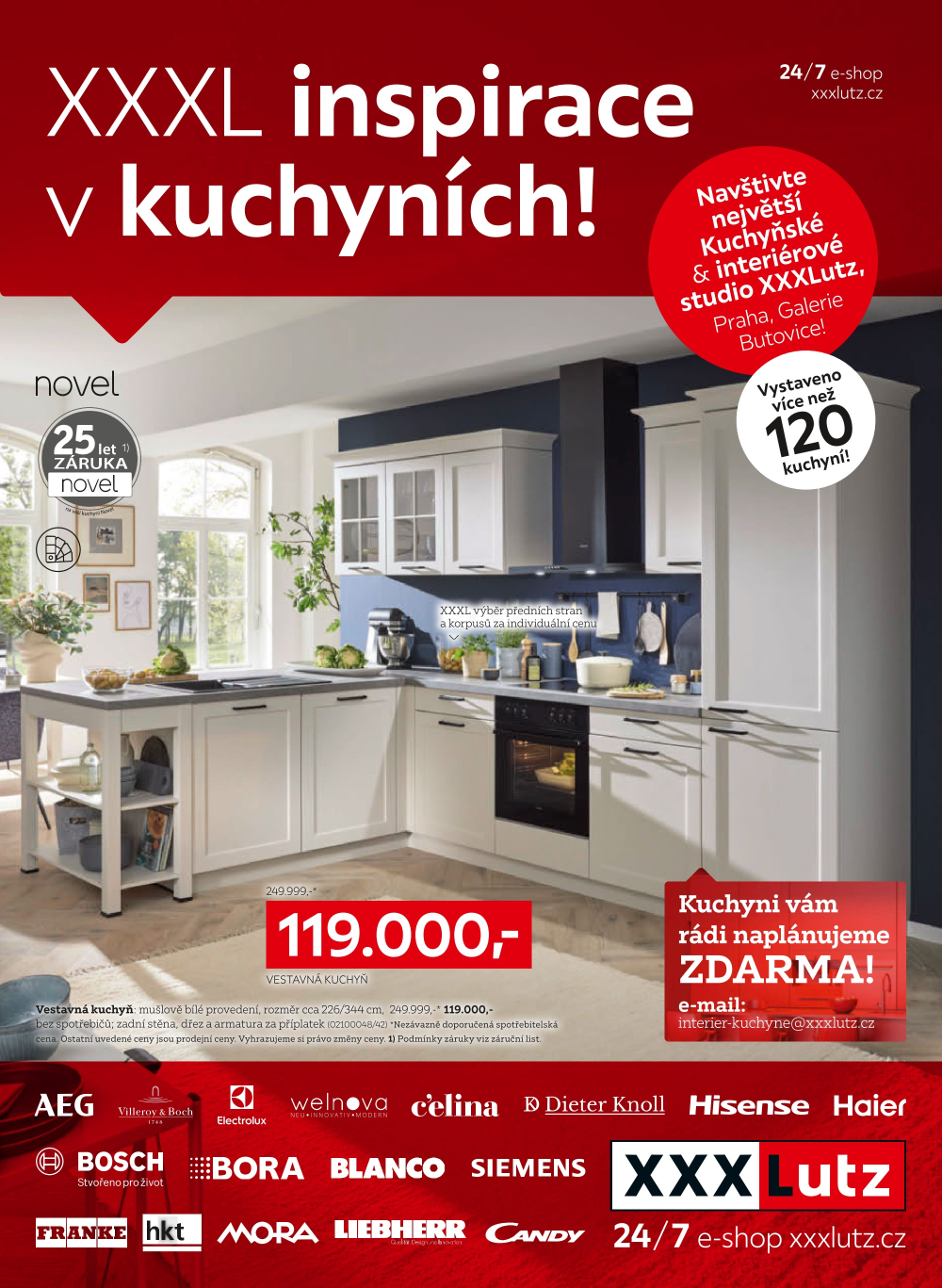 Leták XXXLutz leták - XXXL inspirace v kuchyních! - strana 1