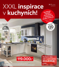 Akční leták XXXLutz  - XXXL inspirace v kuchyních!