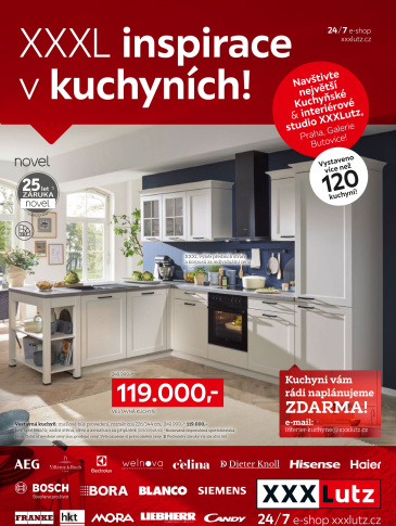 XXXLutz leták - XXXL inspirace v kuchyních!