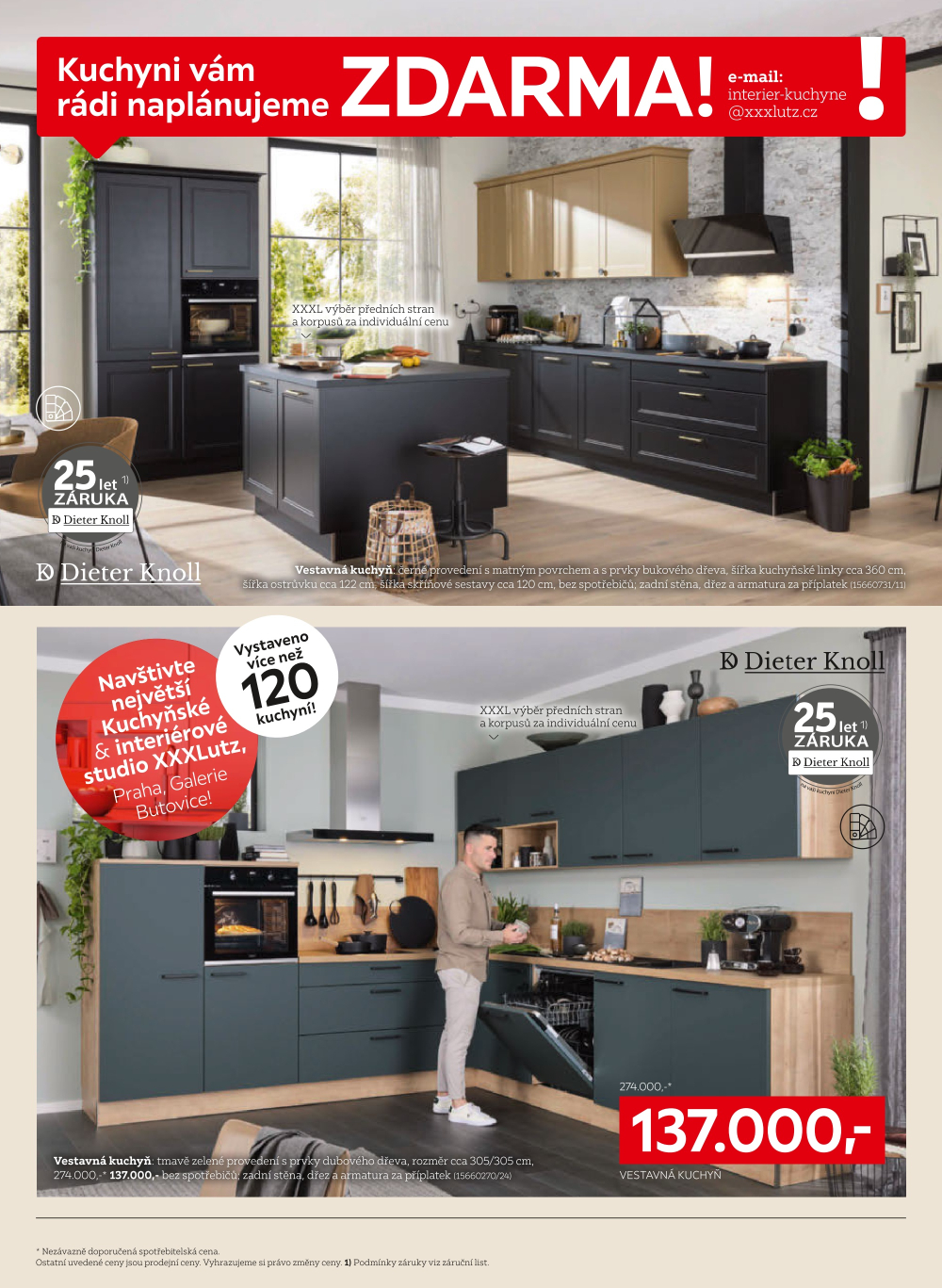 Leták XXXLutz leták - XXXL inspirace v kuchyních! - strana 6