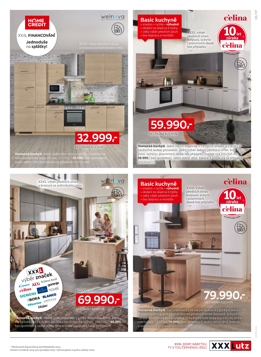 Leták XXXLutz leták - XXXL inspirace v kuchyních! - strana 7