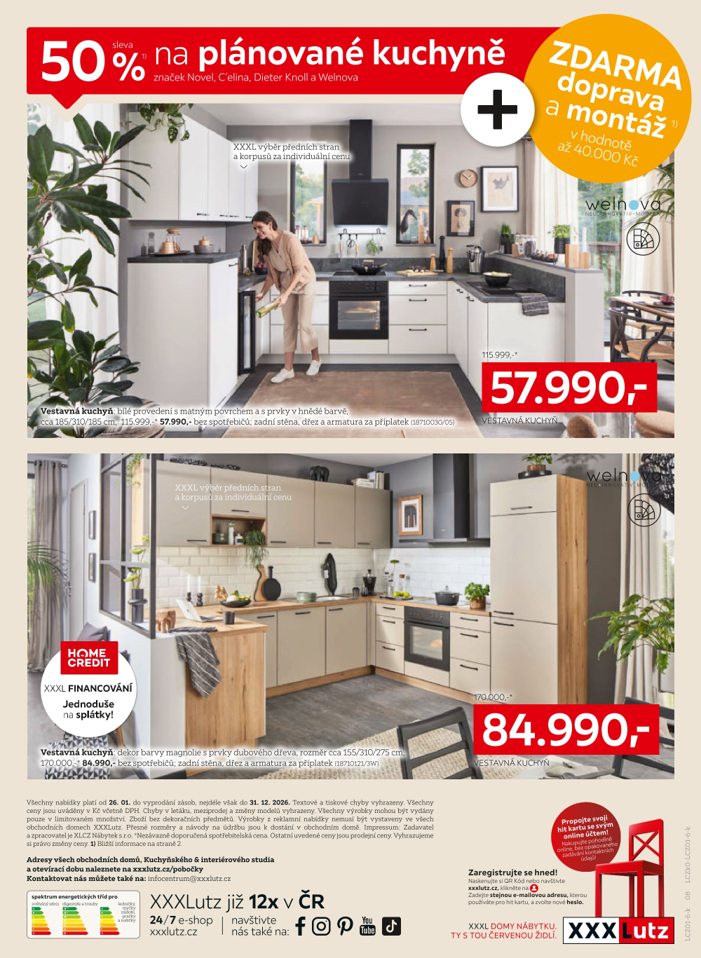 Leták XXXLutz leták - XXXL inspirace v kuchyních! - strana 8