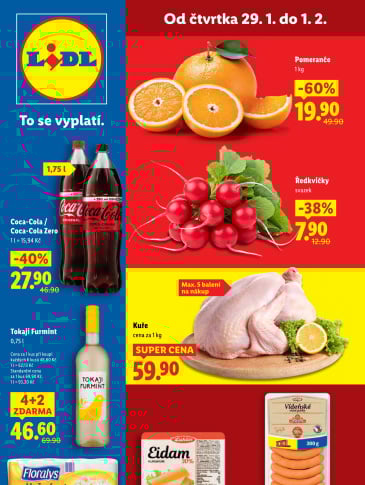 Lidl leták od čtvrtka