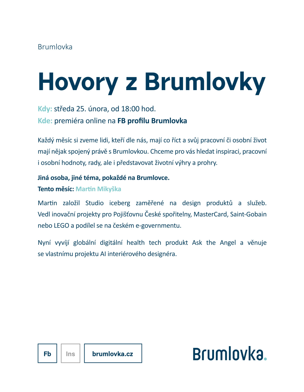 Leták eBrumlovka magazín - strana 13