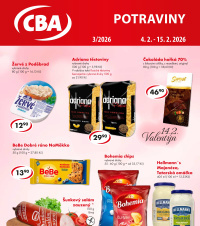 Akční leták CBA Potraviny 