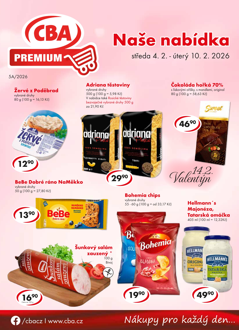 Leták CBA Premium leták - strana 1