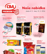 Akční leták CBA Premium 