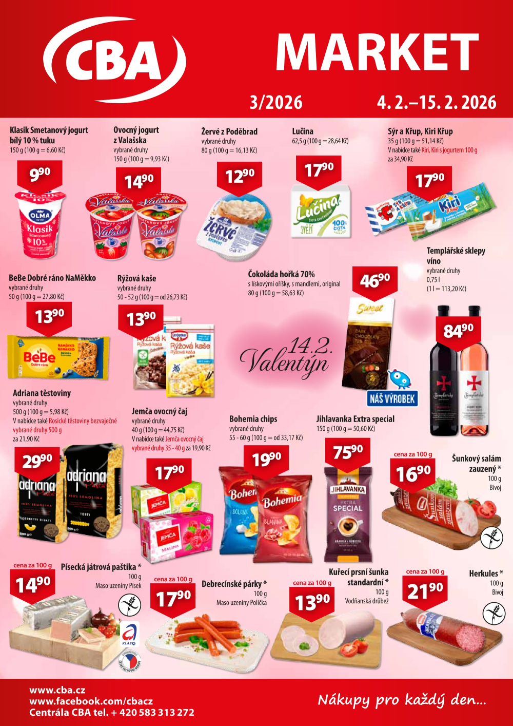 Leták CBA Market leták - strana 1