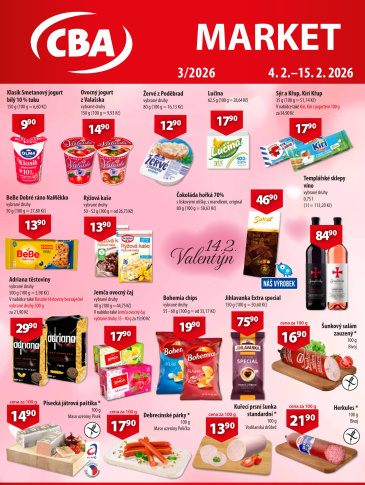 CBA Market leták