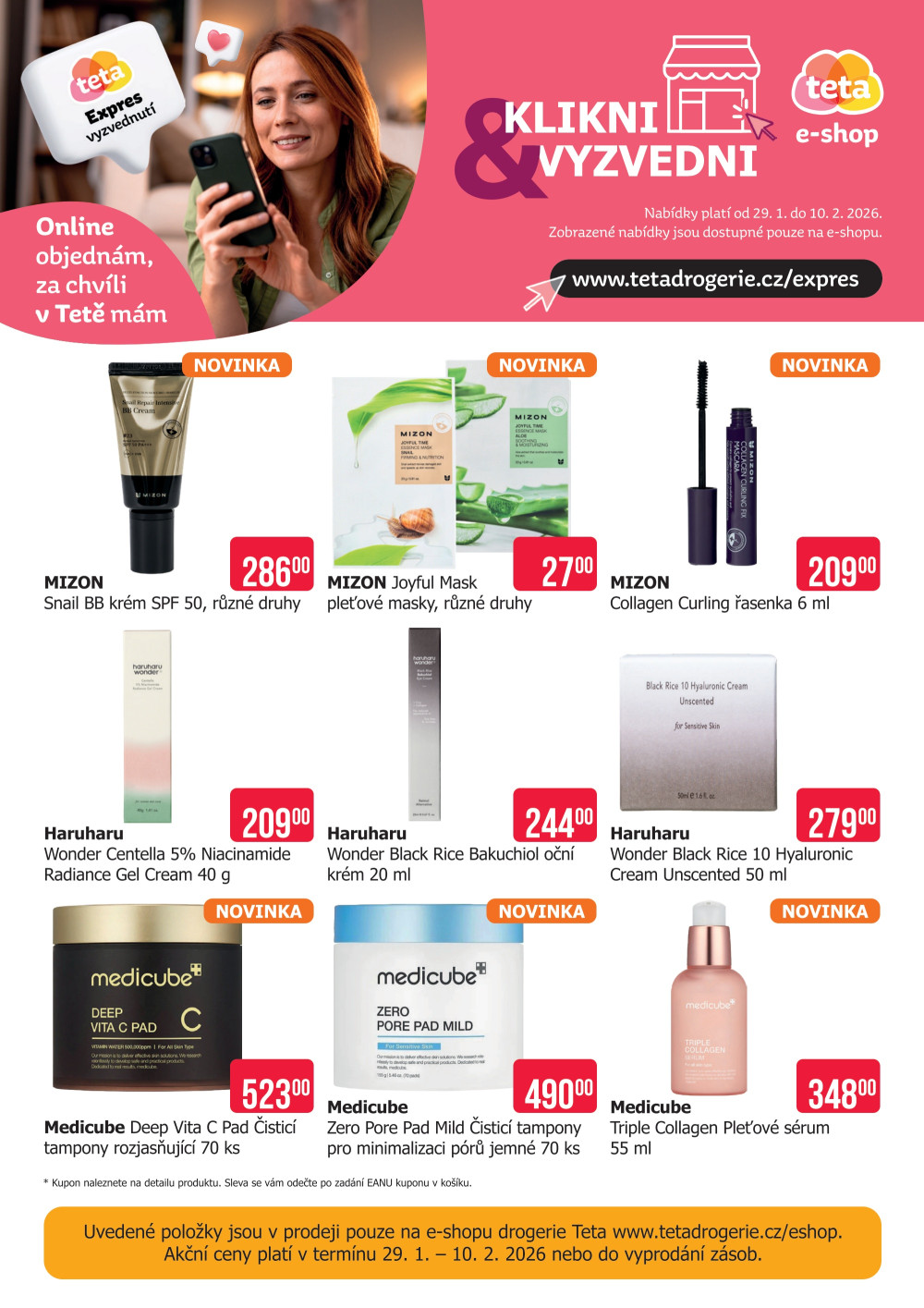 Leták Teta drogerie - Speciální nabídka e-shop - strana 2