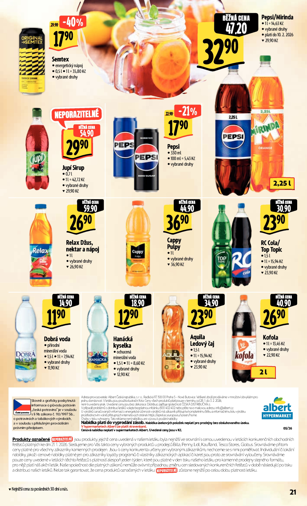 Leták Albert Hypermarket leták - strana 28