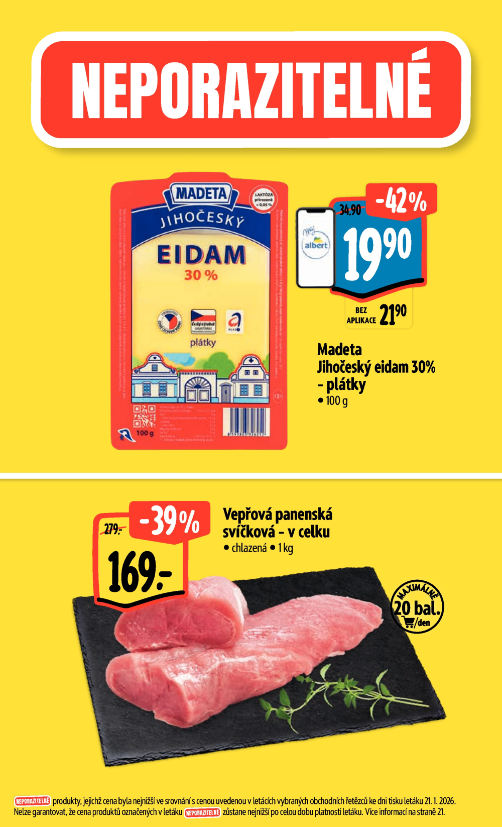 Leták Albert Hypermarket leták - strana 2