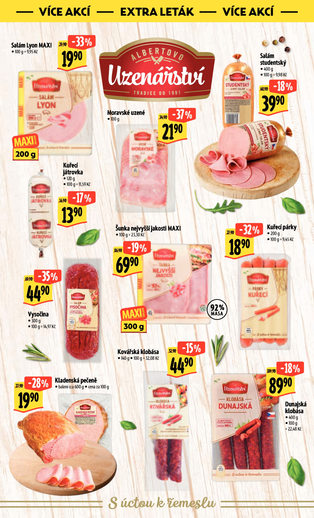 Leták Albert Hypermarket leták - strana 42