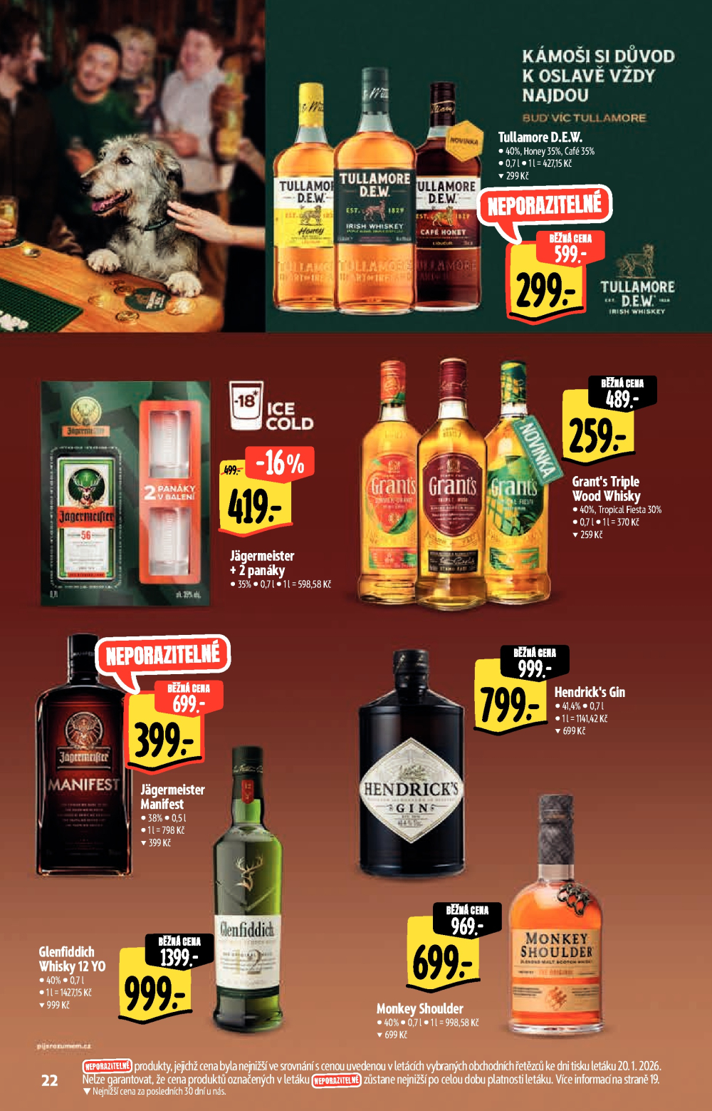 Leták Albert Hypermarket - Akční katalog - strana 22