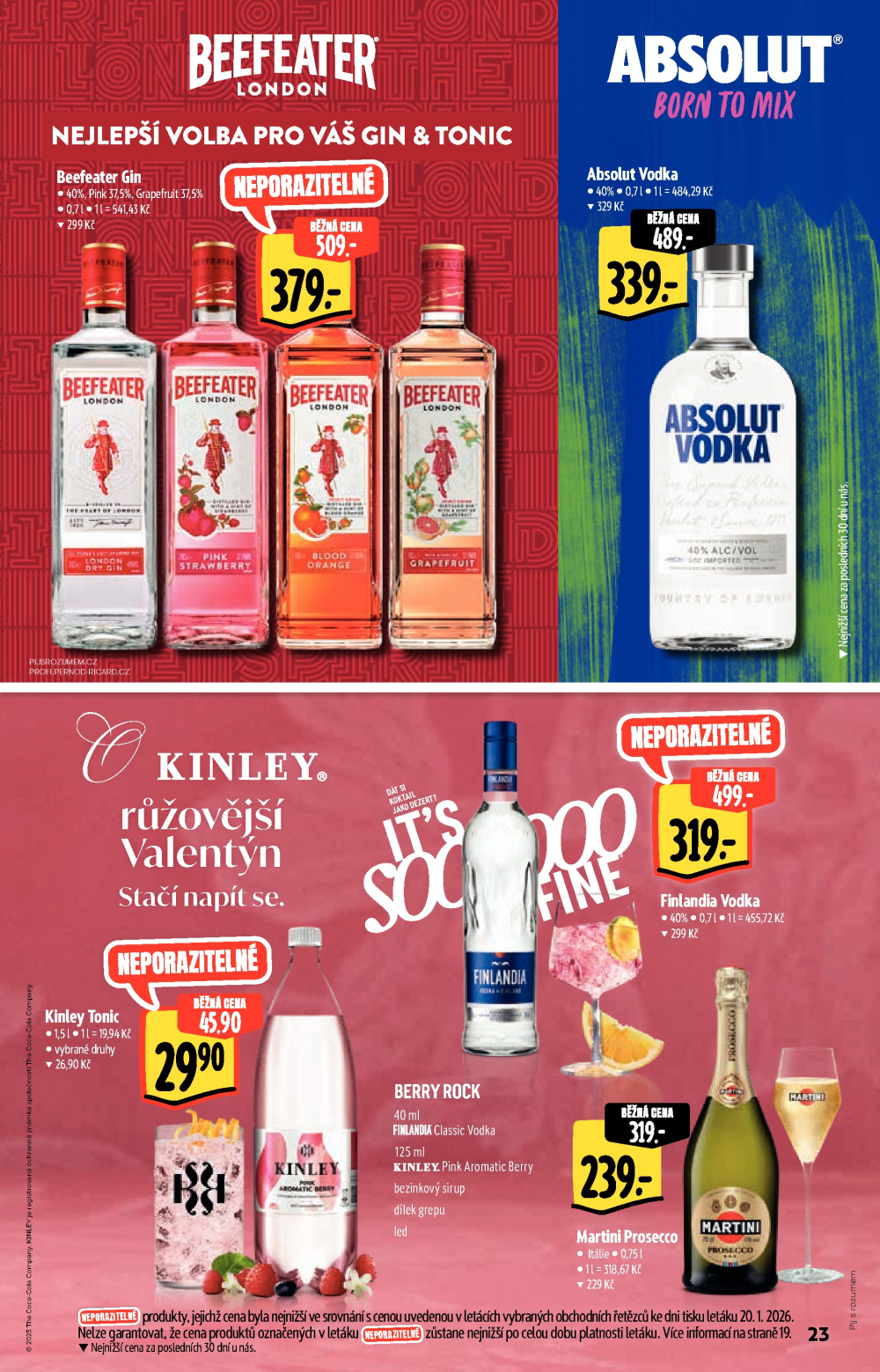 Leták Albert Hypermarket - Akční katalog - strana 23