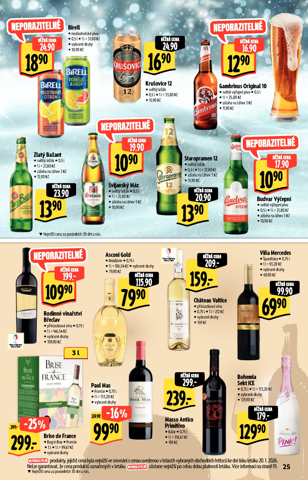 Leták Albert Hypermarket - Akční katalog - strana 25