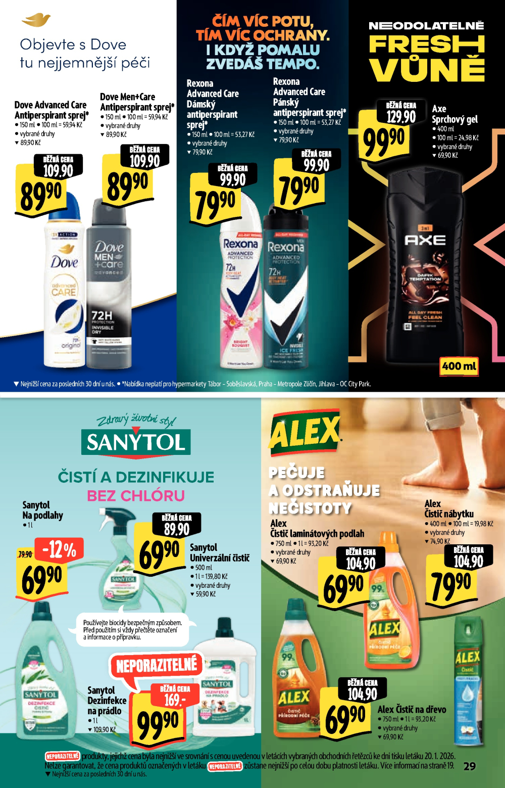 Leták Albert Hypermarket - Akční katalog - strana 29