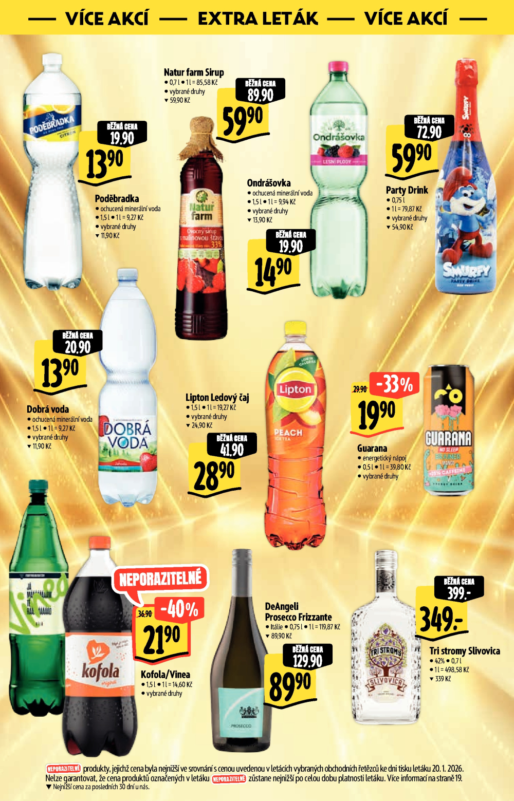 Leták Albert Hypermarket - Akční katalog - strana 36