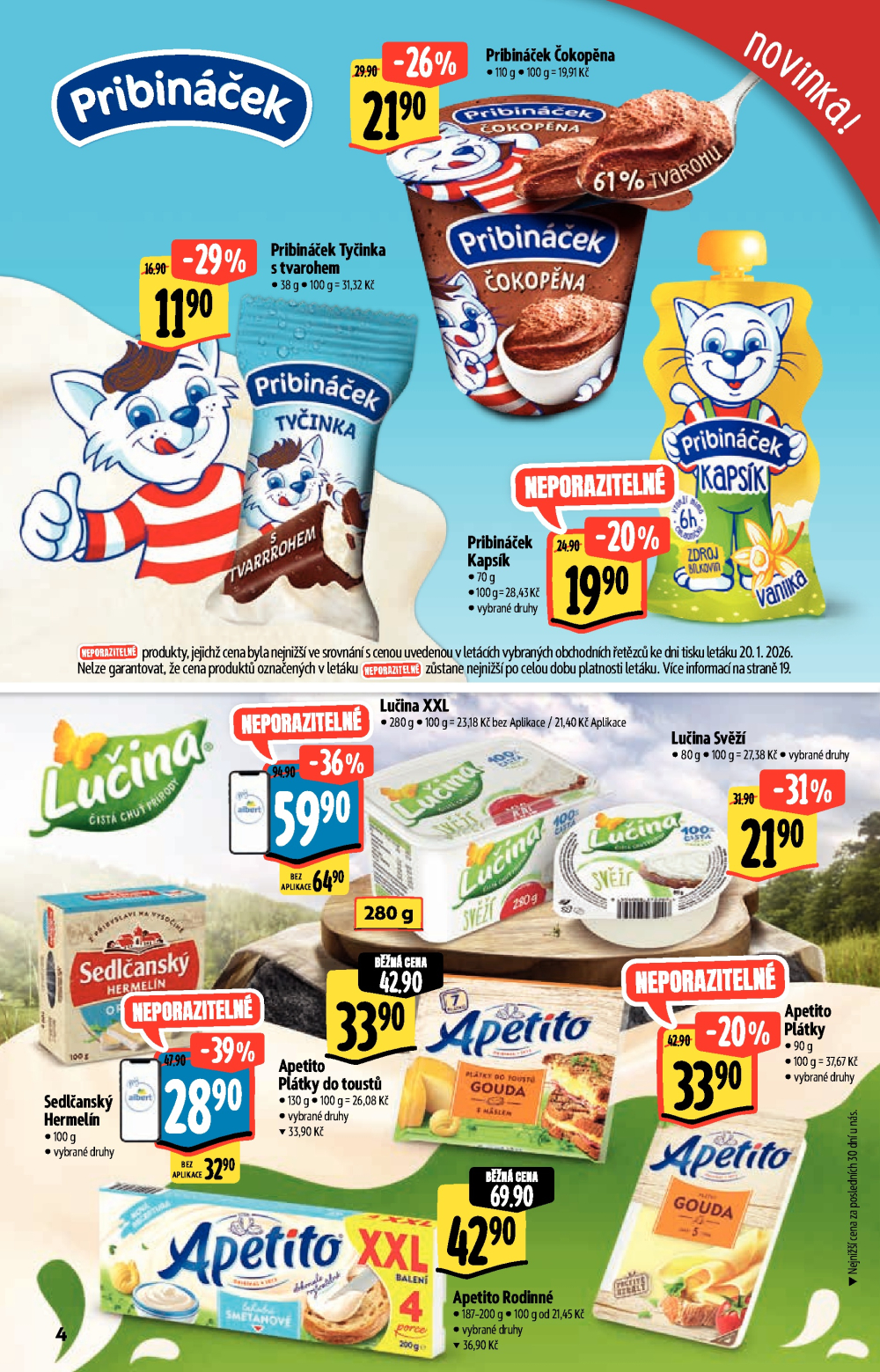 Leták Albert Hypermarket - Akční katalog - strana 4
