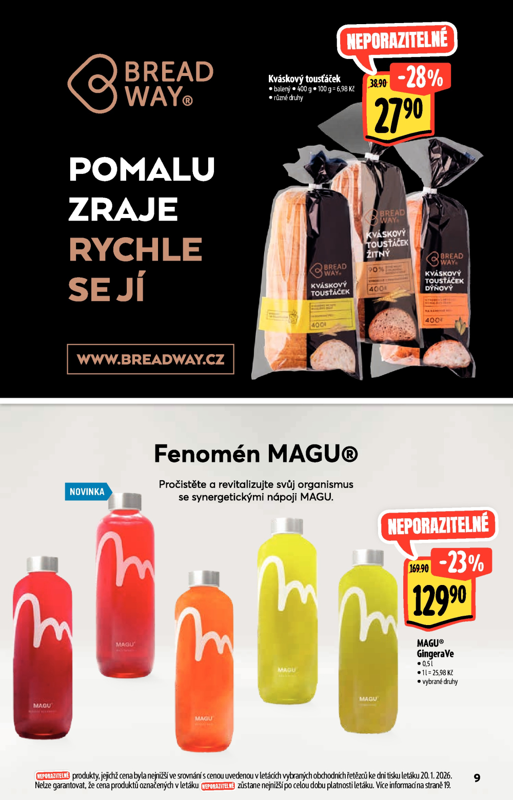 Leták Albert Hypermarket - Akční katalog - strana 9