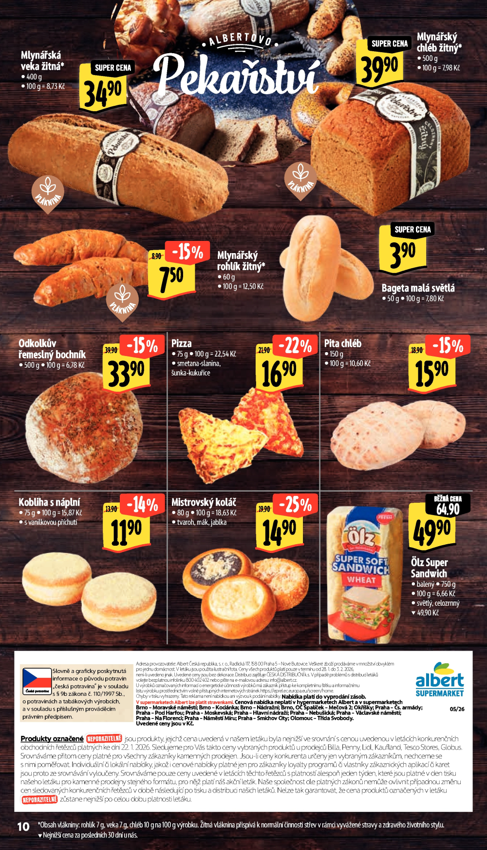 Leták Albert Supermarket leták - strana 16