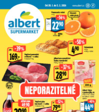 Akční leták Albert Supermarket 