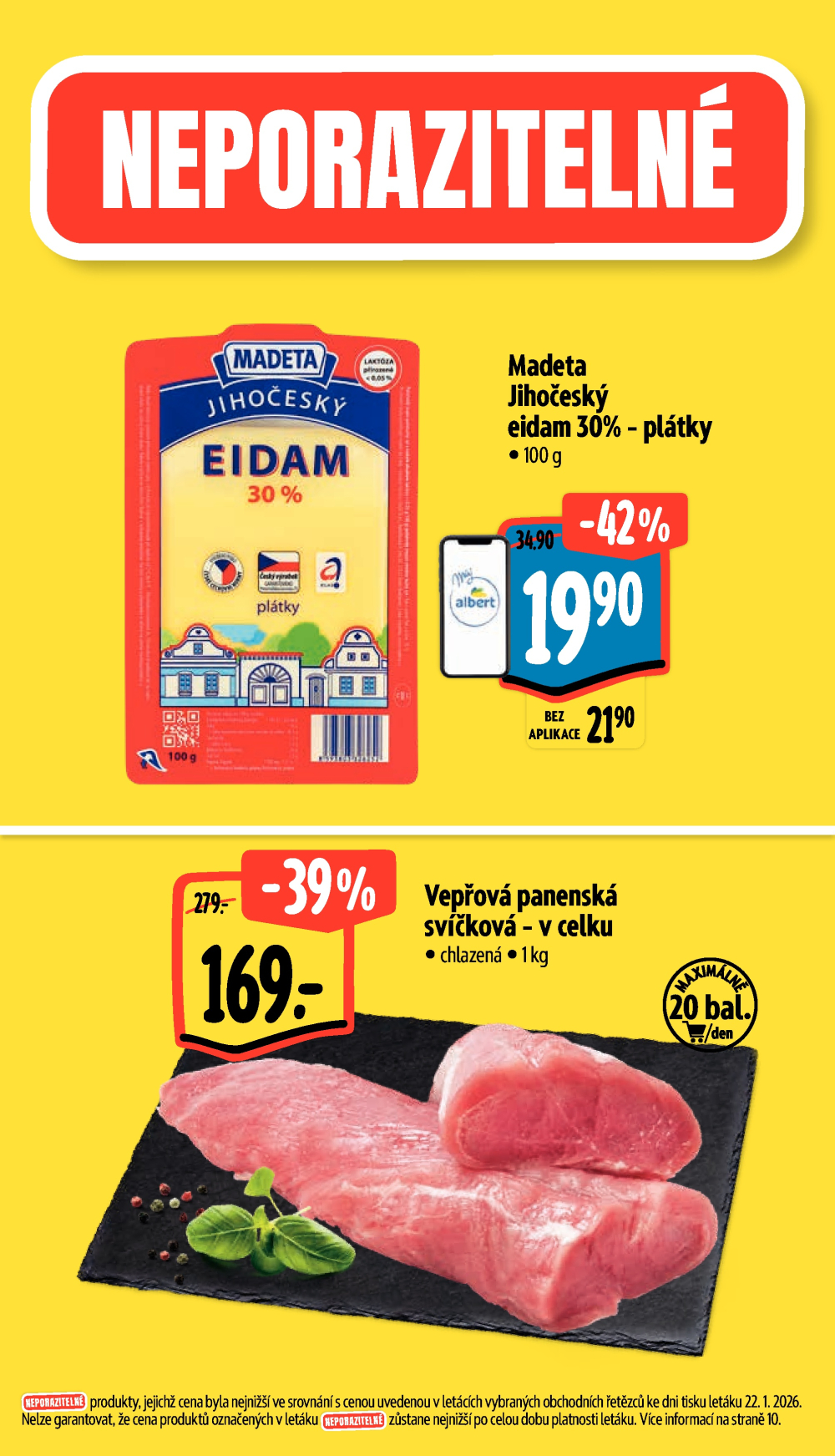 Leták Albert Supermarket leták - strana 2