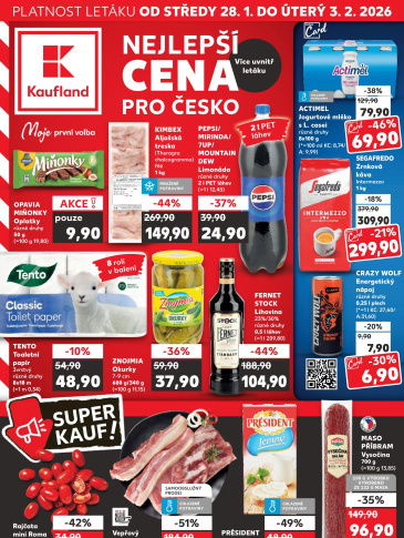 Kaufland leták Ostrava - Moravská Ostrava