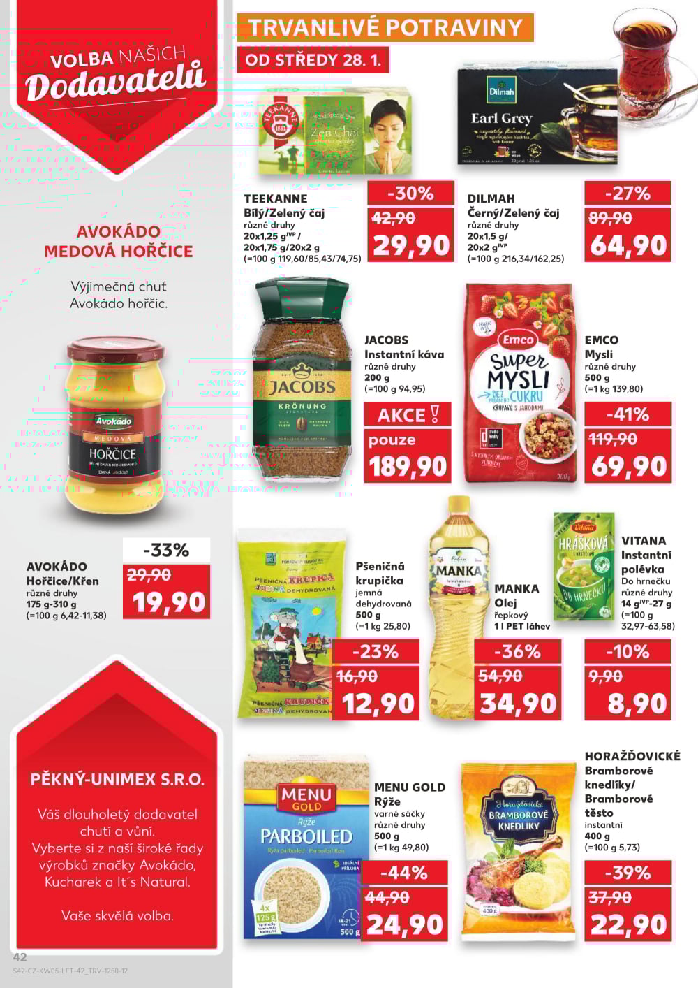 Leták Kaufland leták Ostrava - Moravská Ostrava - strana 42