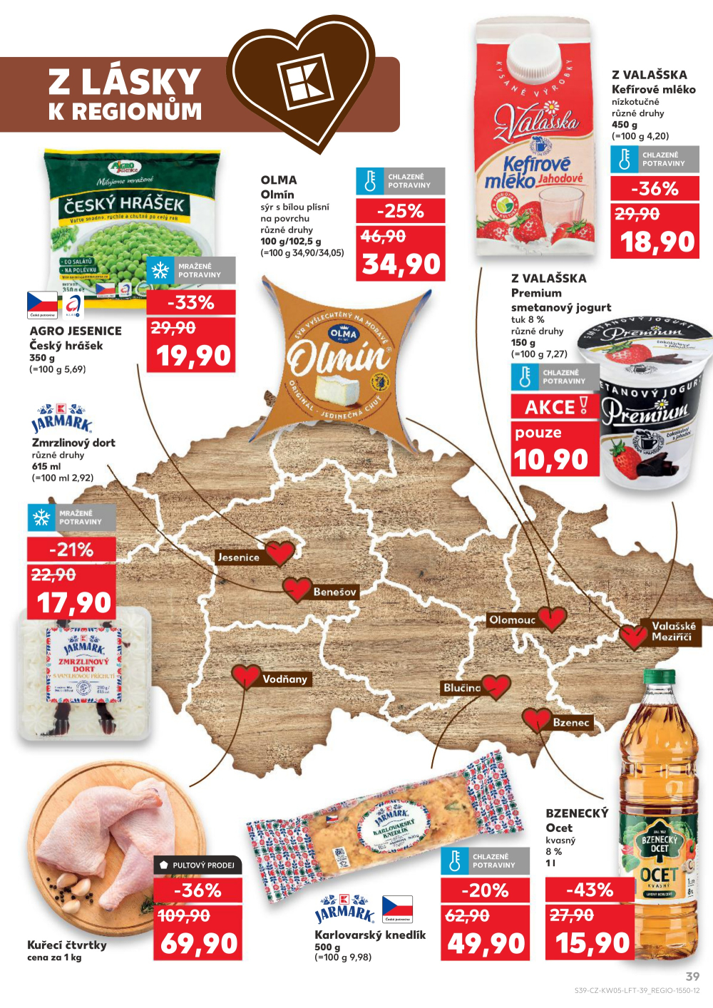 Leták Kaufland leták Most - strana 39